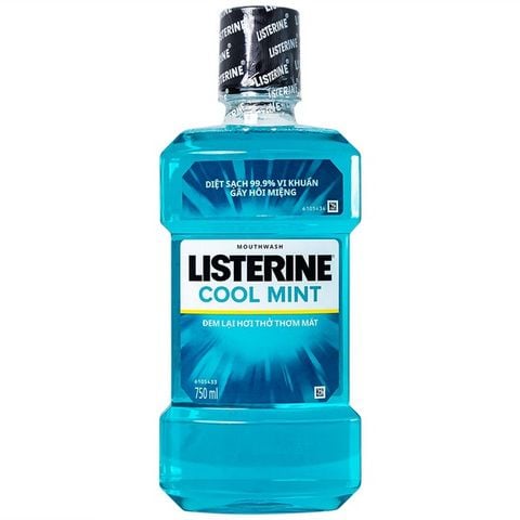 Listerin xanh 750ml - Listerine Cool Mint