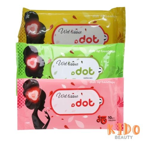 Khăn ướt Wes tissue ( gói 10 tờ)