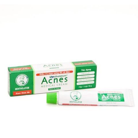 Thuốc kem Acnes Medical Cream điều trị mụn sưng đỏ, đau (18g)