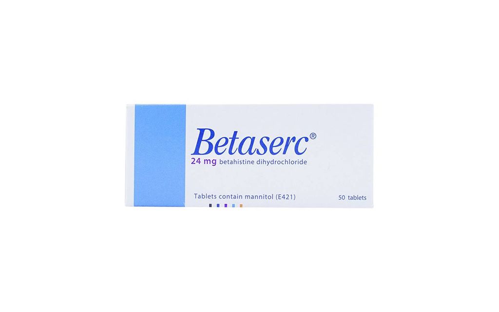 Thuốc Betaserc 24mg Abbott điều trị hội chứng chóng mặt (50 viên)