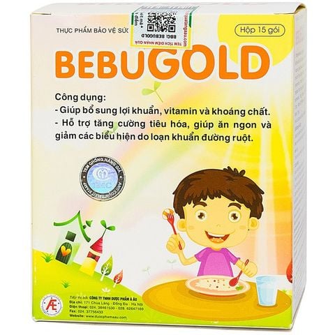 Cốm vi sinh BebuGold IMC giúp bổ sung lợi khuẩn, vitamin và khoáng chất (15 gói)