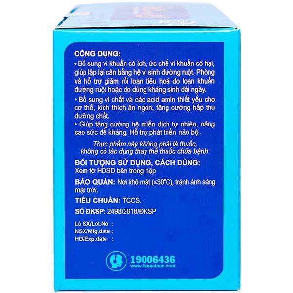 Cốm vi sinh Bio-acimin Gold QD-Meliphar giảm rối loạn tiêu hóa (30 gói)