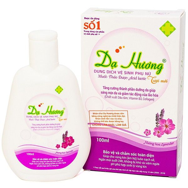 Dung dịch vệ sinh phụ nữ Dạ hương (tím) 100ml