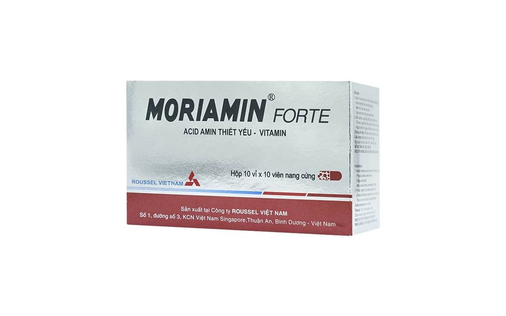 Thuốc Moriamin Forte Roussel duy trì và phục hồi sức khỏe (100 viên)
