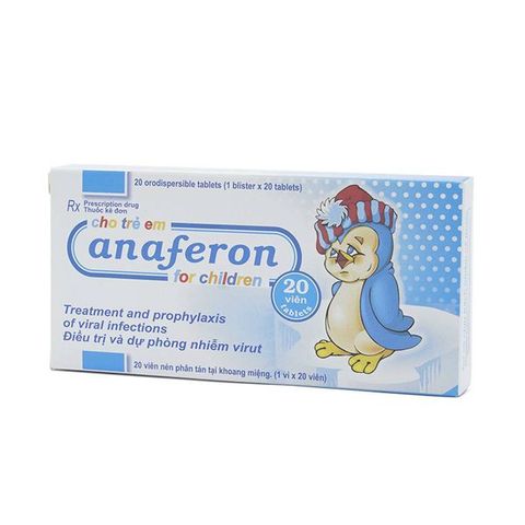 Thuốc Anaferon For Children Materia điều trị và dự phòng nhiễm virus (20 viên)