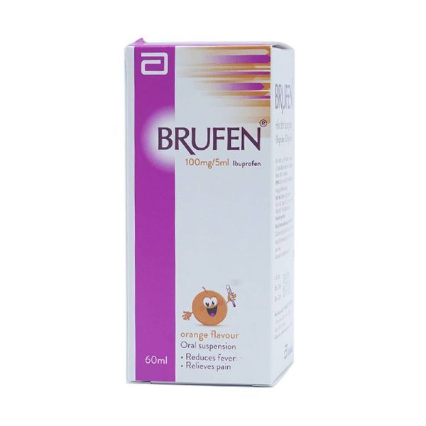 Thuốc Brufen Abbott hỗ trợ giảm đau và hạ sốt ở trẻ em (60ml)