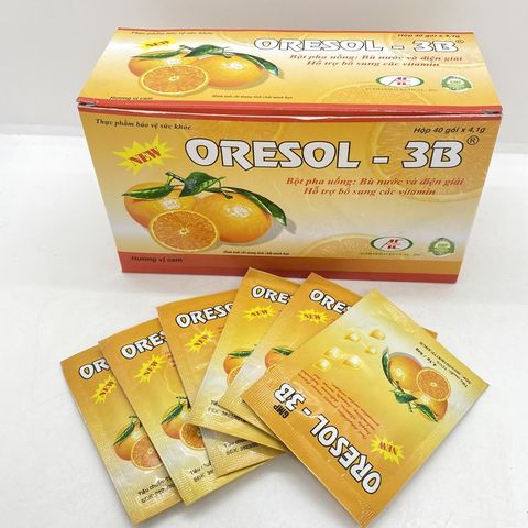 Oresol thường - ORESOL - 3B hộp 40 gói