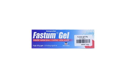Thuốc Fastum Gel Menarini điều trị giảm đau và kháng viêm xương khớp (30g)