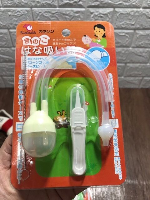 Dụng Cụ Hút Mũi Kichilachi - Nhật Bản