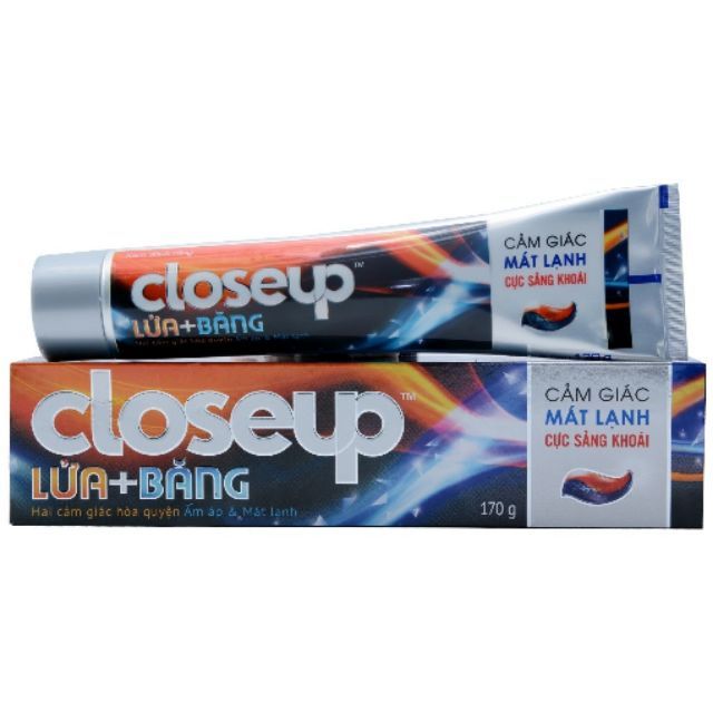 Kem đánh răng Closeup lửa băng 180g