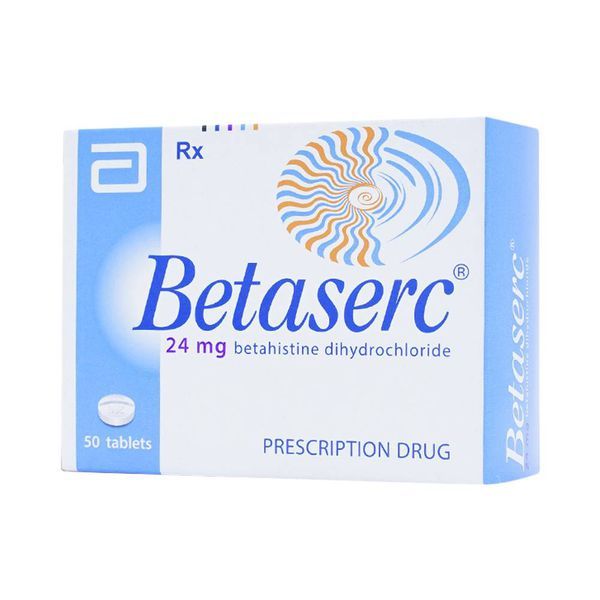 Thuốc Betaserc 24mg Abbott điều trị hội chứng chóng mặt (50 viên)