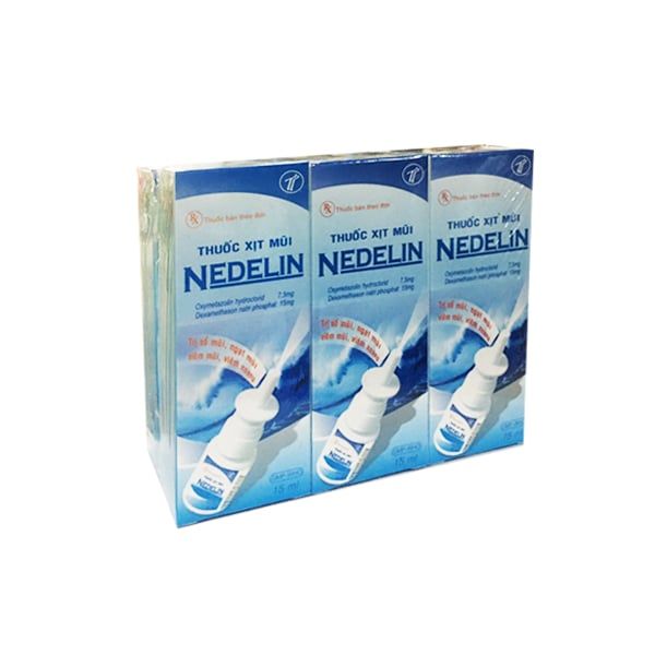Nedelin thuốc xịt mũi trị viêm xoang lọ 15ml Hải Phòng