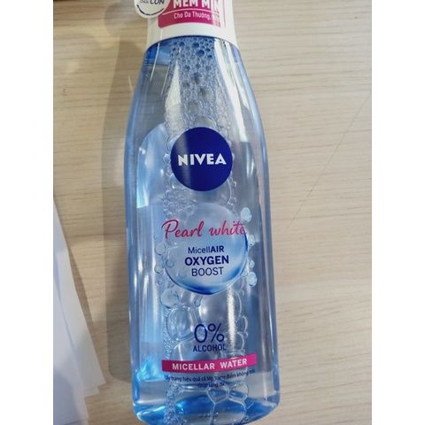 ZZ Nước tẩy trang Nivea 200ml ( da thường- da khô)