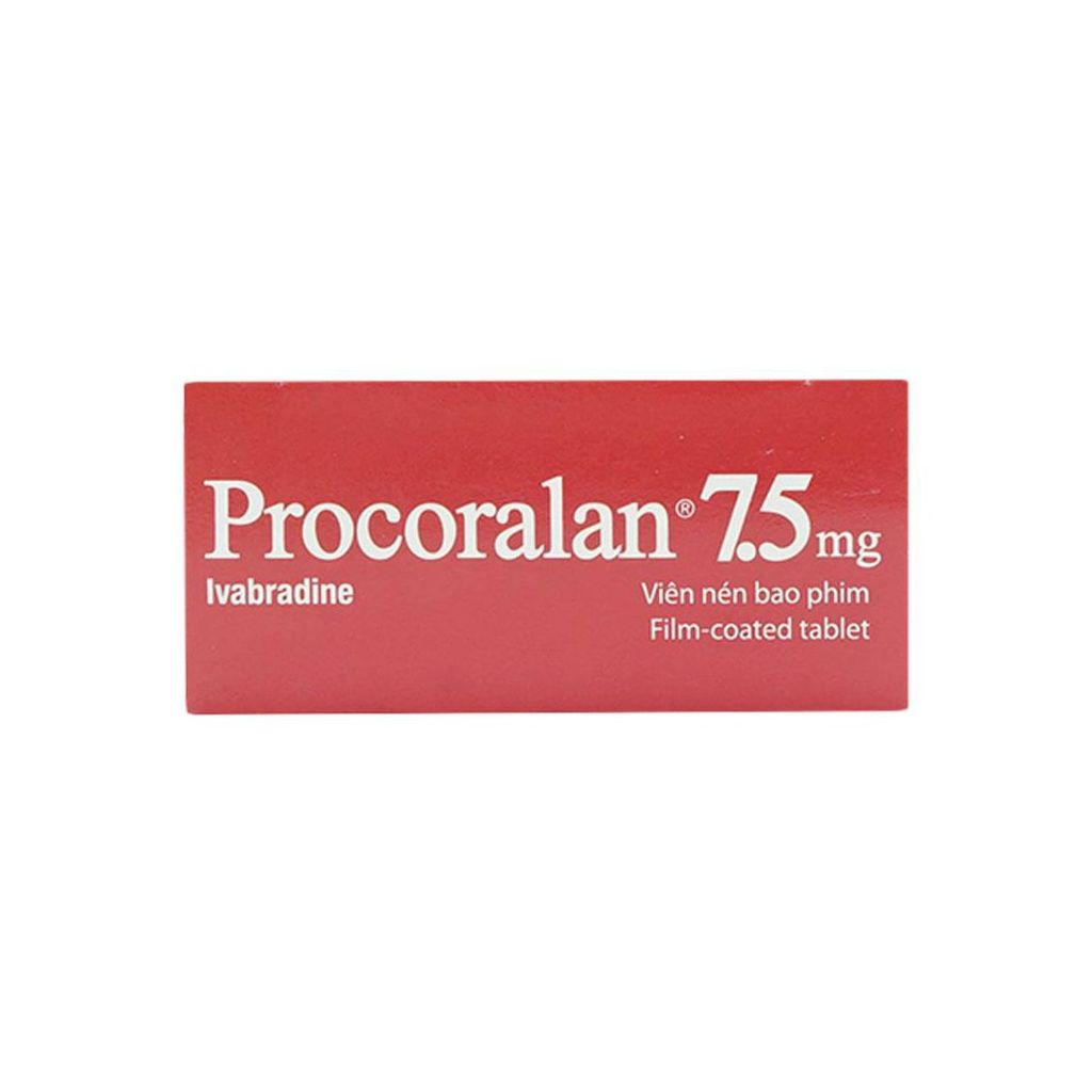 Procoralan 7,5 mg (4*14) - điều trị đau thắt ngực