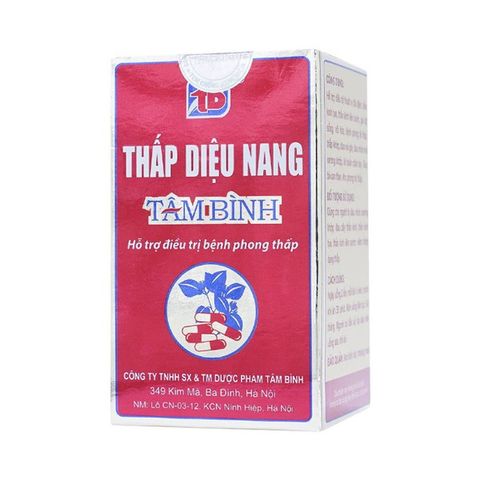 Thấp Diệu Nang Tâm Bình hỗ trợ điều trị bệnh phong thấp (60 viên)