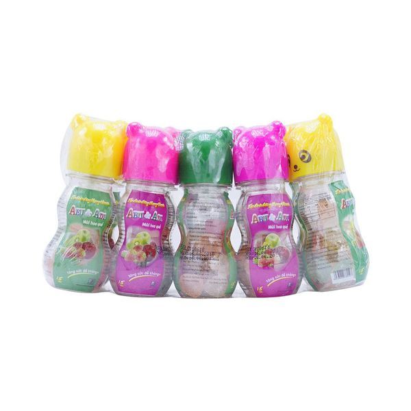 Kẹo dẻo Abu And Adi Bibica mùi hoa quả bổ sung vitamin, tăng sức đề kháng (15 viên)