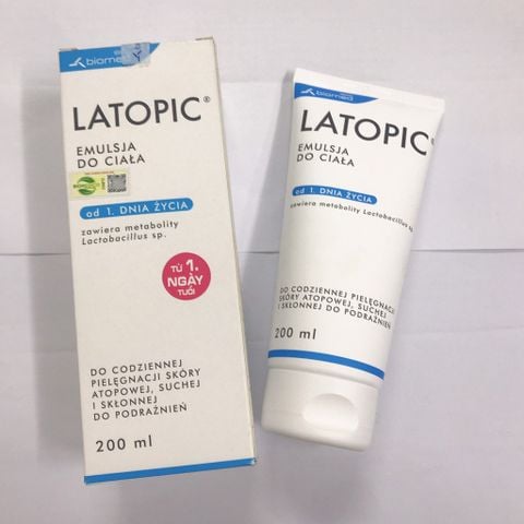 Latopic Emulsja Do Ciala 200ml nhũ tương dưỡng ẩm