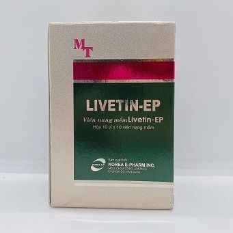 Thuốc gan Livetin-EP Điều trị viêm gan, gan nhiễm mỡ, xơ gan