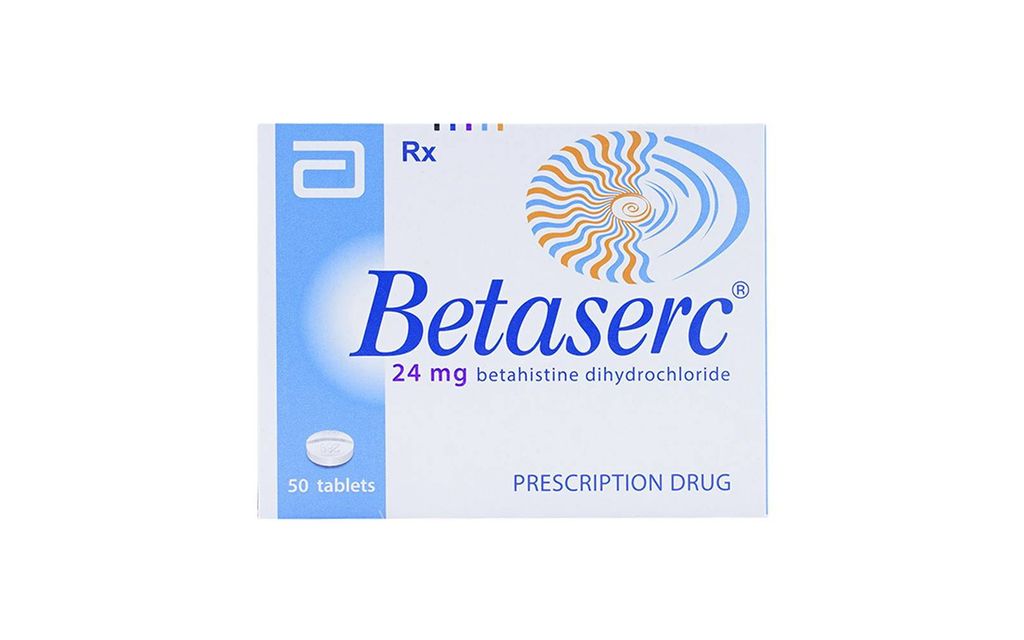 Thuốc Betaserc 24mg Abbott điều trị hội chứng chóng mặt (50 viên)