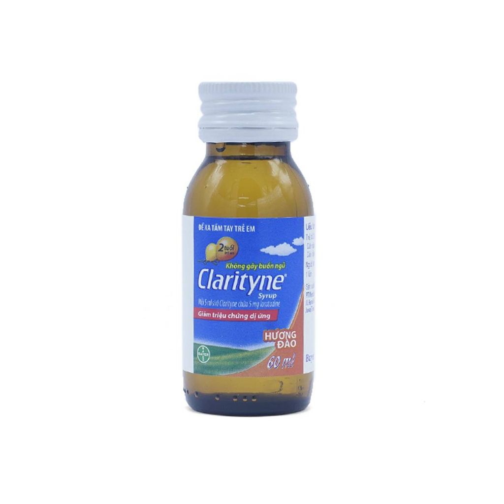 Thuốc Clarityne Syrup Msd Hương Đào Điều Trị Giảm Viêm Mũi Dị Ứng (60 Ml)