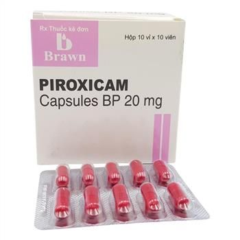 Thuốc Piroxicam 20mg Pharimexco điều trị và giảm đau viêm khớp dạng thấp (10 vỉ x 10 viên)