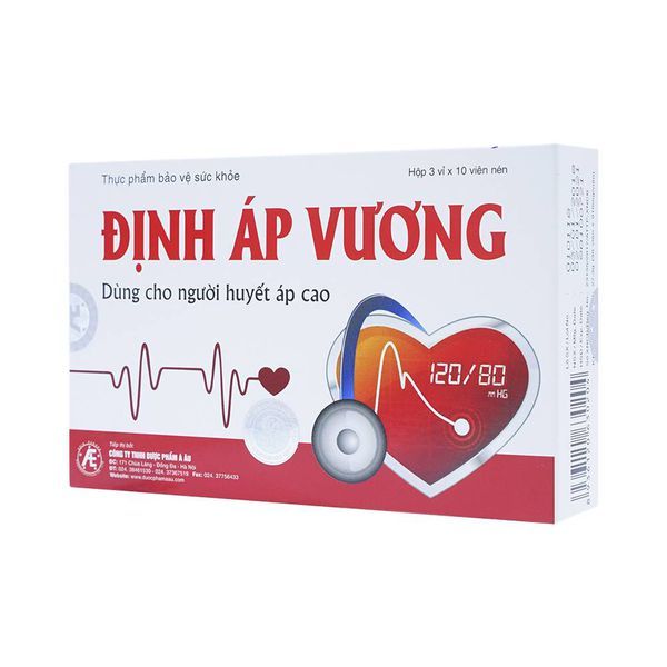 Viên uống Định Áp Vương IMC cho người tăng huyết áp (30 viên)