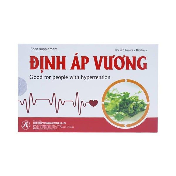 Viên uống Định Áp Vương IMC cho người tăng huyết áp (30 viên)
