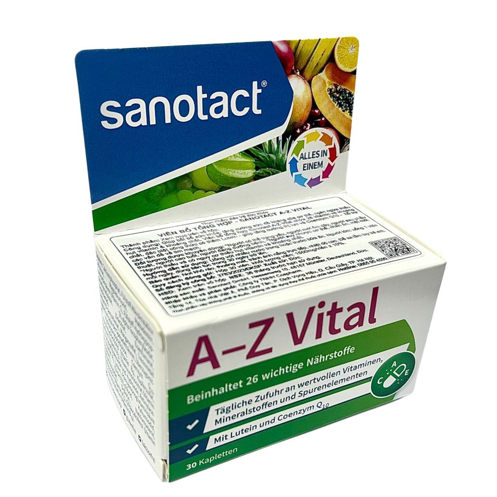 VIÊN BỔ TỔNG HỢP A-Z VITAL (Hộp 30 viên)