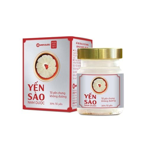 Yến sào Nam Dược tổ yến chưng không đường 70ml