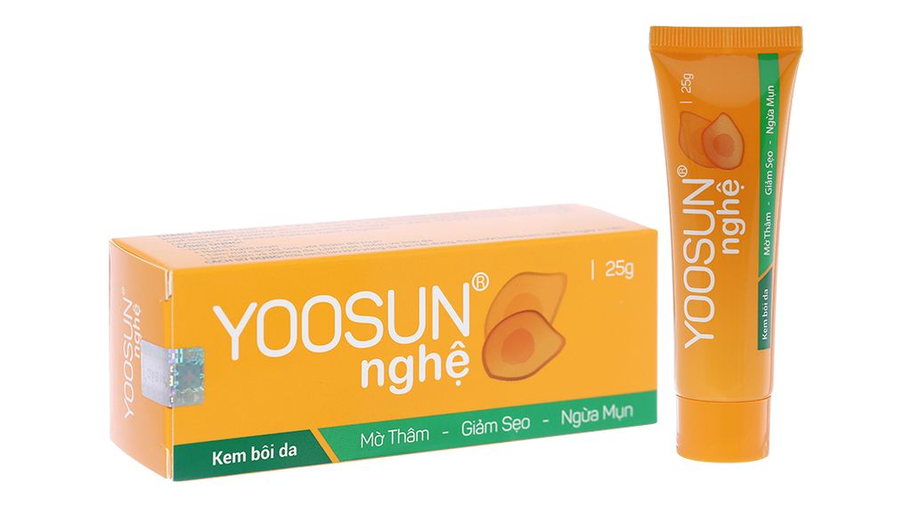 Kem Yoosun nghệ mờ thâm, giảm sẹo, ngừa mụn tuýp 25g