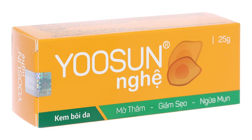 Kem Yoosun nghệ mờ thâm, giảm sẹo, ngừa mụn tuýp 25g