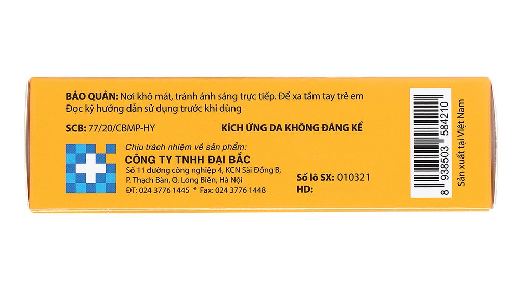 Kem Yoosun nghệ mờ thâm, giảm sẹo, ngừa mụn tuýp 25g