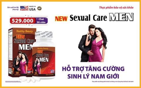 Viên uống NEW SEXUAL CARE MEN - tăng cường sức khỏe nam giới