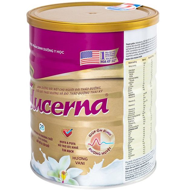 Sữa bột Abbott Glucerna bổ sung vitamin, khoáng chất cho người tiểu đường (850g)