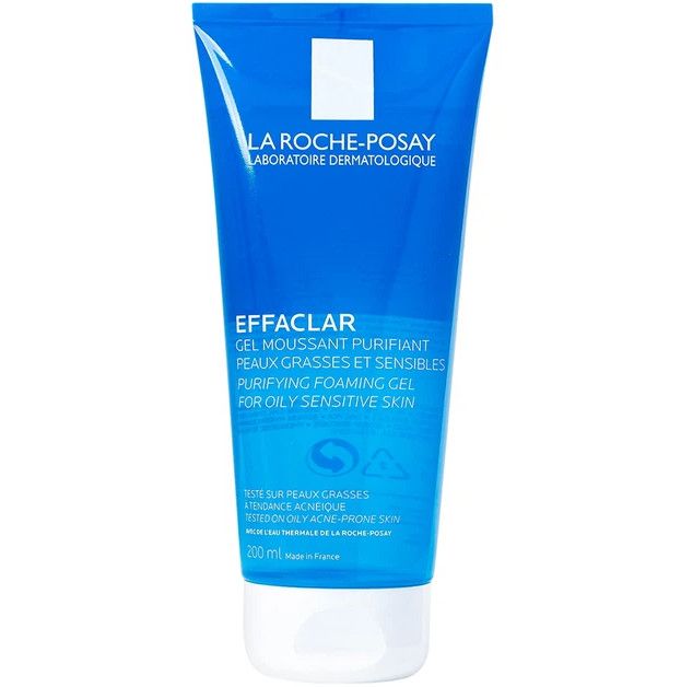 Gel rửa mặt tạo bọt La Roche-Posay Effaclar Purifying Foaming Gel For Oily Sensitive Skin cho da dầu nhạy cảm (200ml)