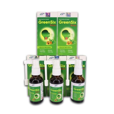 Dung dịch xịt họng GreenSix Extra 30ml