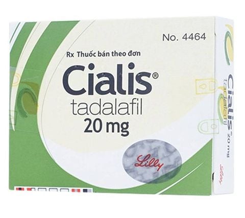 Thuốc Cialis Lilly điều trị rối loạn cương dương (1 vỉ x 2 viên)