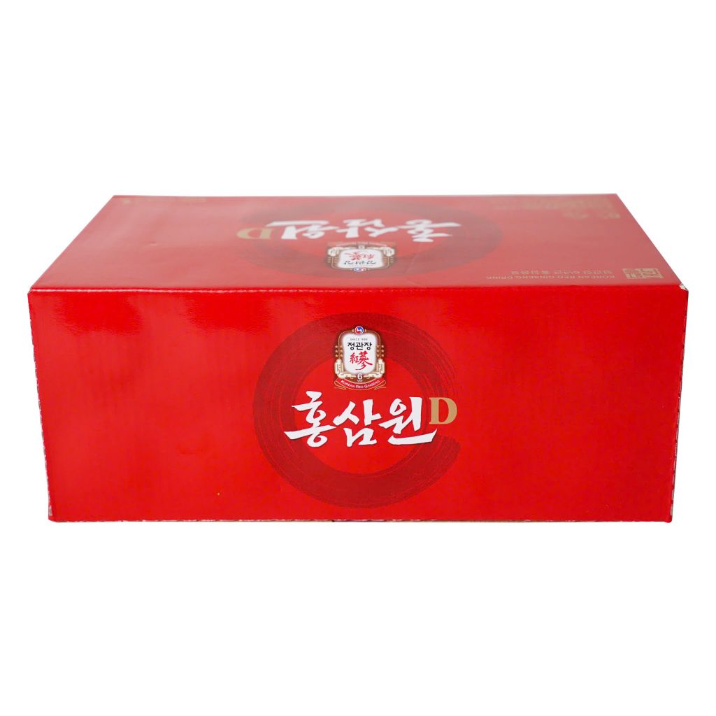 Nước hồng sâm Hàn Quốc Hồng Sâm Won D 100mL (Hộp 10 chai)