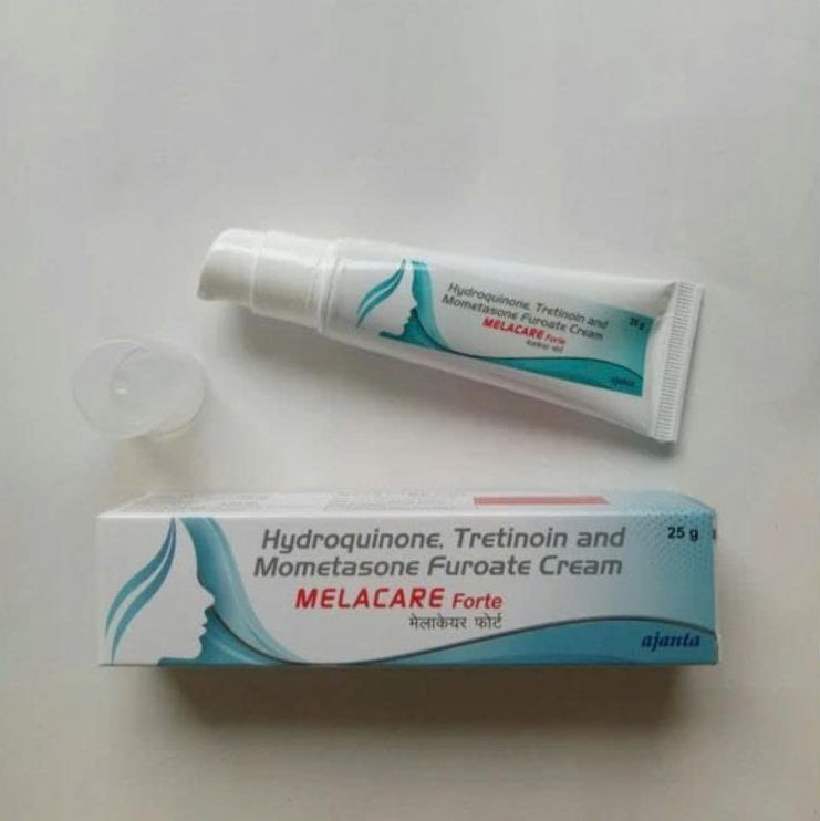 Thuốc điều trị nám Melacare forte cho người trên 12 tuổi.