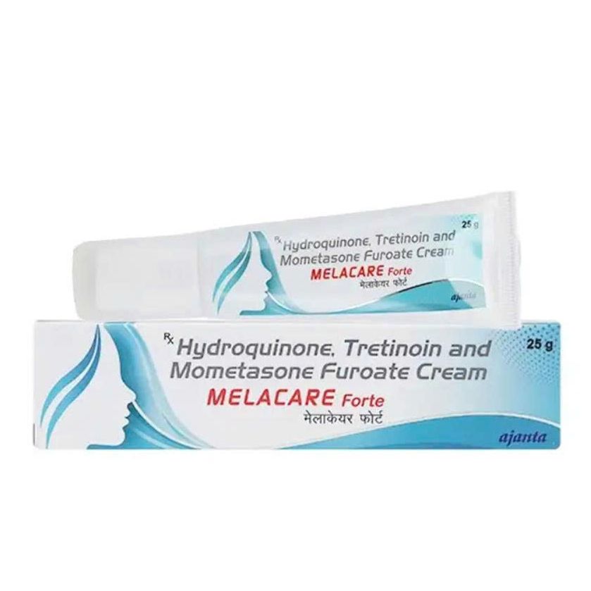 Thuốc điều trị nám Melacare forte cho người trên 12 tuổi.