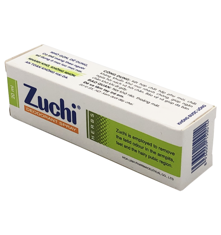 Zuchi xịt nách xanh