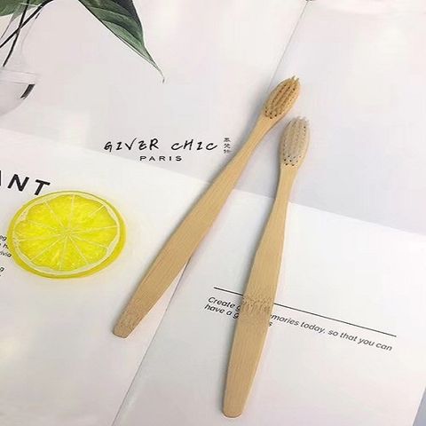 Bàn chải tre - Bamboo toothbrush