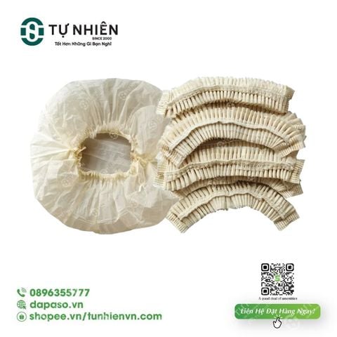 100 cái mũ trùm tóc nhựa PE