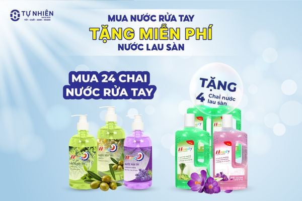 Combo Nước Rửa Tay Cao Cấp - Ưu Đãi Tặng Kèm Quà Giá Trị!