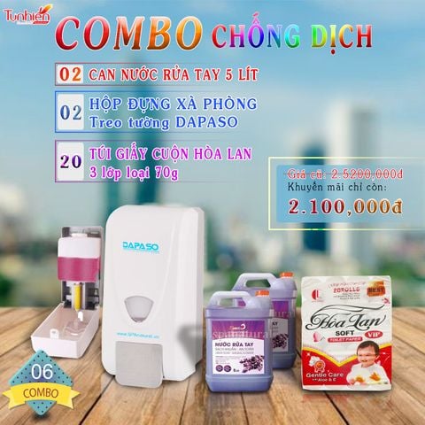 Combo bộ sản phẩm tiện dụng cho nhà vệ sinh