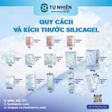 Hạt hút ẩm Silica Gel 1gr, 2gr, 5gr