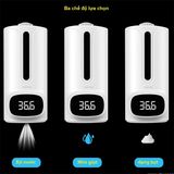 Máy xịt cồn cảm ứng 3 trong 1 K9PRO PLUS tiếng Việt