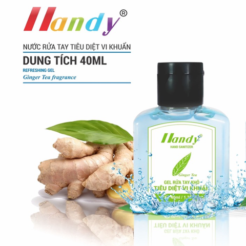 Nước rửa tay khô Handy 40ml