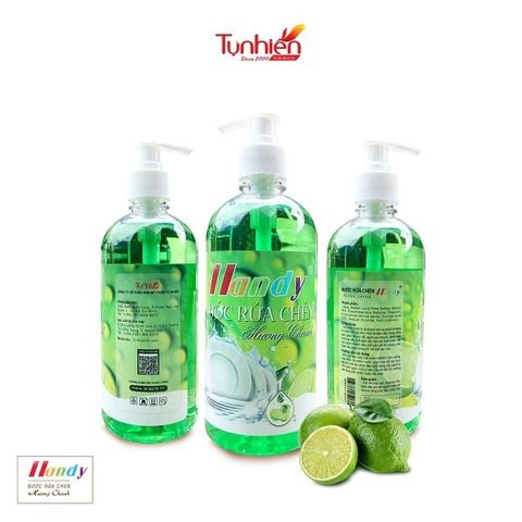 Nước rửa chén gel đậm đặc HANDY hương chanh 500ml