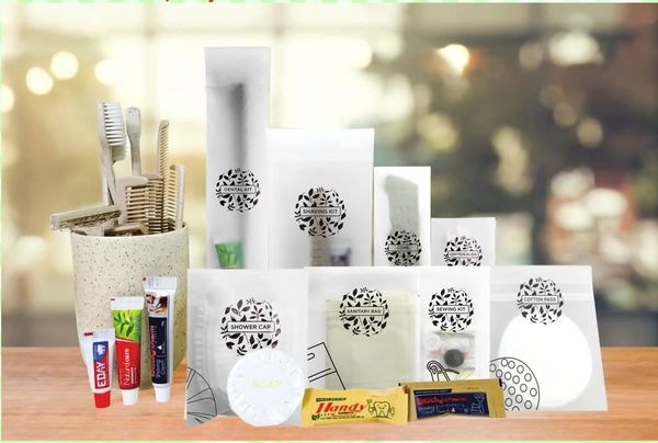 BỘ ĐỒ DÙNG TIÊU CHUẨN 4SAO BAO BÌ LỤA DẼO – [SET-AME-07]